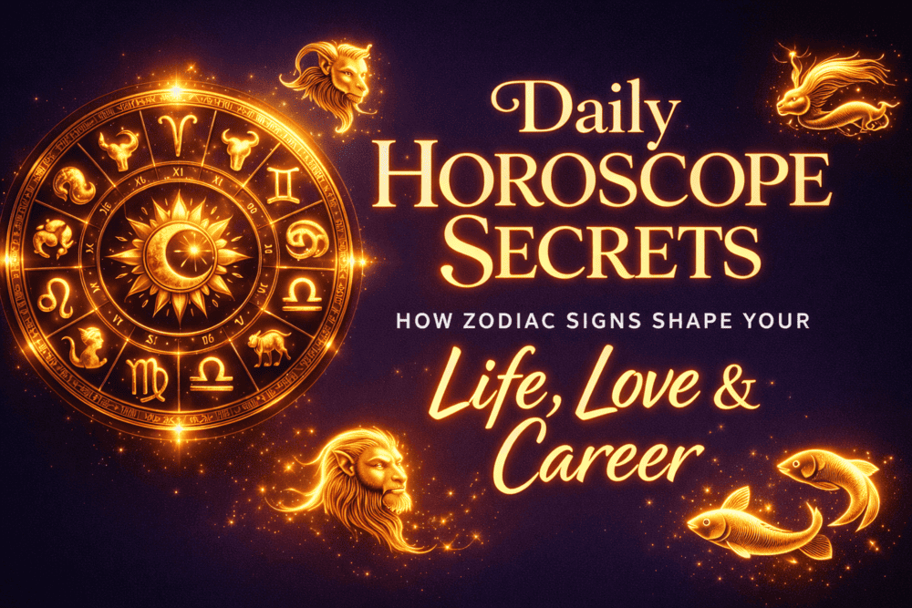 Daily Horoscope Secrets: How Zodiac Signs Shape Your Life, Love & Career