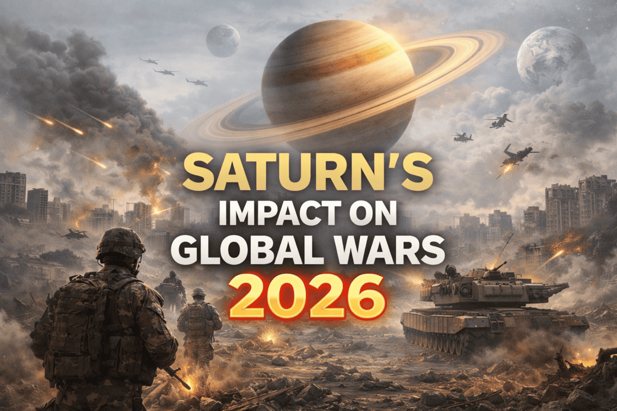 Saturn’s Powerful Impact on Global Wars 2026: Astrological Meaning Behind Rising Conflicts